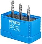 PFERD TOOLS HM-Fr&auml;sstift-Set, 3-teilig, Zahnung ALLROUND, Schaft-&oslash; 6 mm,