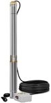 TROTEC TDP 7501 E schmale Tiefbrunnenpumpe Edelstahl &ndash; &Oslash; 8,6 cm, 6.000 l/h,...