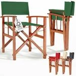 Casaria&reg; Regiestuhl aus FSC&reg; Eukalyptusholz - Klappbarer Gartenstuhl mit...