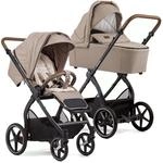 Gesslein FX4 Swing 2in1 Kinderwagen-Set inkl. Babywanne Panorama Lyx 381381