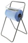 DEMA Putzpapier Rollenhalter Metall klappbar Putztuchspender 40cm St&auml;nder