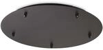 IDEAL LUX ROSONE Standard 5 Lichter Schwarz Lampe 285658