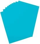 folia 65306 - Plakatkarton, ca. 48 x 68 cm, 10 B&ouml;gen, 380 g/qm, einseitig taubenblau