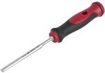 Stemmeisen mit rot-schwarzem 2K-Griff, 8mm, Stubai Profi Stechbeitel zur pr&auml;zisen