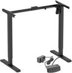 CAVO Tischgestell schwarz stufenlos elektrisch h&ouml;henverstellbar 730 &ndash; 1190 mm