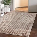 Mazovia Abstraktes Vintage Designer Teppich - Kurzflor - Weich Teppich f&uuml;r