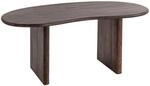 FineBuy Design Esstisch 180cm Akazie Massivholz in Braun - Massiver...