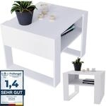 CraftPAK Wohnzimmer Tisch f&uuml;r Couch aus hochwertigem Holz, Stabiler & moderner