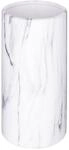 Atmosphera - Zylindervase - Marmor - wei&szlig; - H20 cm - Wei&szlig;