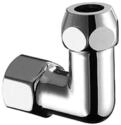 Schell - Weibliches Winkelzubeh&ouml;r, Chrom 3/8 Zoll x 3/8 Zoll x 10 mm