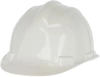 Kerbl 34502 Polyethylen Helm 6 Punkt Aufh&auml;ngung, wei&szlig;
