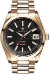 GANT G161014 Eastham Herrenuhr f&uuml;r Herren, Goldfarbenes Edelstahlgeh&auml;use und