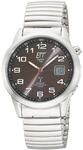 ETT Eco Tech Time Funk Solar Herren Uhr Analog mit digitalem Datum mit Edelstahl