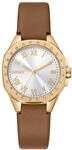 DKNY Quarz Damenuhr Brooklyn Mini mit Lederarmband