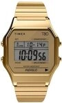 Timex Siehe T80 34 mm Bracelet extensible en Acier inoxydable
