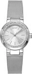 DKNY Eastside Mini Damenuhr 28 mm Edelstahl Silber, Quarz Armbanduhr mit...