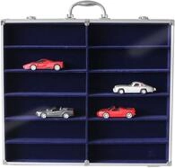 SAFE 5775 Alu Sammel Vitrine mit 12 F&auml;cher &agrave; 235 x 64 x 64 mm | Tragegriff | 2