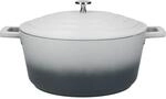 MasterClass Aluminium-Guss-Auflaufform, grau-meliert, 28 cm/5 Liter,