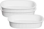 Ritzenhoff & Breker Bianco Auflaufform rechteckig 3er Set, 32 x 24 cm,