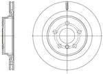 febi bilstein 171479 Bremsscheibensatz, 2 Bremsscheiben