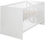 roba Mitwachsendes Gitterbett Lilo 70 x 140 cm - Babybett 3-fach h&ouml;henverstellbar -