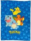 Herding Pokemon Decke f&uuml;r Jungen Fleecedecke Bisasam Glumanda Schiggy Kinder...