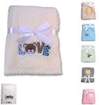 Cangaroo Babydecke Freya, Gr&ouml;&szlig;e 80 x 110 cm kuschelige Babydecke aus Fleece...