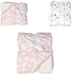 Cangaroo Babydecke Shaggy, Gr&ouml;&szlig;e 105 x 75 cm, kuschelige Babydecke, ab Geburt,