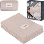 Lionelo Bamboo Blanket, Babydecke, Kuscheldecke Baby, leichte Bambusdecke,