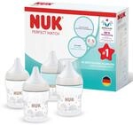 NUK Perfect Match Babyflaschen-Set f&uuml;r Neugeborene | 0+ Monate | 150 ml 