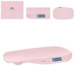 Kikka boo Babywaage Lyra LCD-Display Ma&szlig;band Anti-Rutsch-F&uuml;&szlig;e Tarafunktion 20 kg