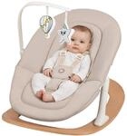 Lionelo Celia Rocker Babywippe ab Geburt bis 9 kg, verstellbare R&uuml;ckenlehne,