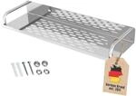 INTIRILIFE Duschablage aus Edelstahl -60 x 11 cm- Duschkorb Wandmontage mit
