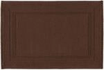 RHOMTUFT Badteppich Gala eckig 60 x 90 cm Farbe: Mocca