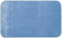 G&ouml;zze - Premium Rutschfester Badteppich, RIO, 100% Microfaser, 50 x 70 cm - Blau