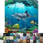 Sanilo Badematte 53 x 53 cm, rutschfeste Duschmatte f&uuml;r Dusche und Badewanne,