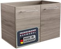 FACKELMANN Waschtischunterschrank Lima/Badschrank mit Soft-Close-System/Ma&szlig;e...
