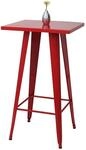 Mendler Stehtisch HWC-A73, Bistrotisch Bartisch, Metall Industriedesign...