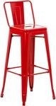 CLP Barhocker mit Lehne im Industrial-Look Mason, mit R&uuml;ckenlehne und...