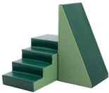 IGLU Rutsche Set XXL Softbausteine Schaumstoffbausteine Riesenbausteine (Green)