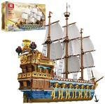 Reobrix K&ouml;nigliche Sonnenflotte Bausteine Bausatz f&uuml;r Erwachsene, gro&szlig;es