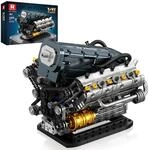 Reobrix V6 Motor Bausatz f&uuml;r Erwachsene 33013, Mechanisches...