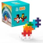 Plus-Plus 4354 Geniales Konstruktionsspielzeug, Big Regenbogen Farbmix,