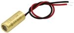 Linienlaser, rot, 635 nm, 60 &deg;, &Oslash;9x20 mm, Laserklasse 1, Fokus fixed