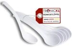 TronicXL 12 St&uuml;ck Feinkostl&ouml;ffel SAN Kunststoff sp&uuml;lmaschinenfest L&ouml;ffel