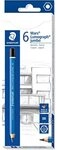 STAEDTLER 100J-8B Jumbo-Bleistifte Mars Lumograph jumbo, Sechskantform, hohe