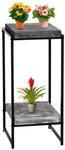 Blumentisch HWC-K71, Blumenregal Beistelltisch Pflanzregal, MVG-Zertifiziert MDF