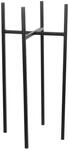 Mica decorations 1006648 Ascot Pflanzenst&auml;nder, Metall, Schwarz, 24 x 24 x 55...
