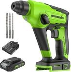 Greenworks 24V B&uuml;rstenloser Drehhammer Bohrer 1.2 Joule Akku SDS-Plus Heavy Duty