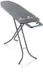 Leifheit B&uuml;geltisch Classic M Black, B&uuml;gelbrett mit 120x38 cm kompakte